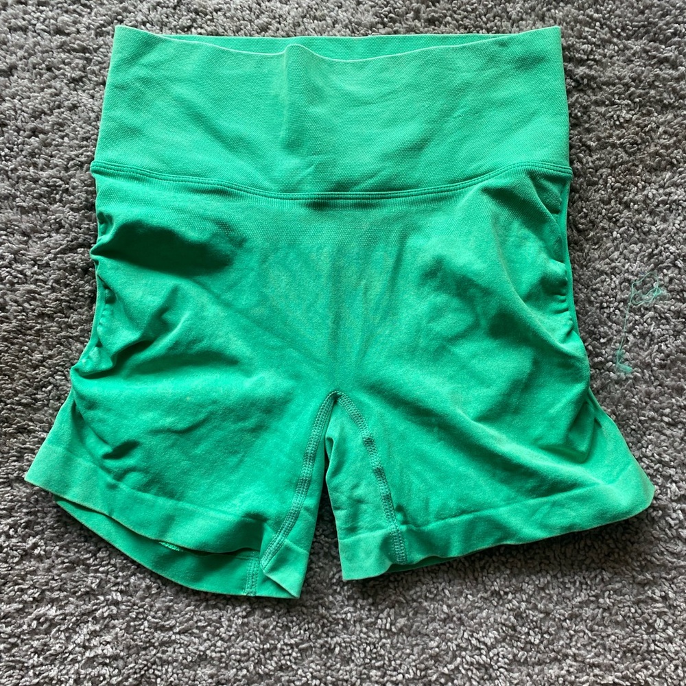 JoyLab High Waist Green Athletic Shorts